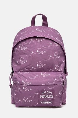 Eastpak plecak PADDED PAK'R x Peanuts kolor fioletowy duży wzorzysty EK0006206O91