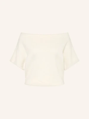 Eb Denim Koszulka Z Odkrytymi Ramionami Dahlia beige