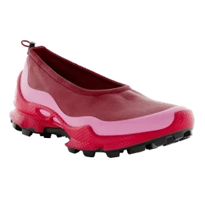 ECCO Biom C-Trail W - Damskie wsuwane buty ze skóry - Czerwony - Size: (UK 3.5-4)