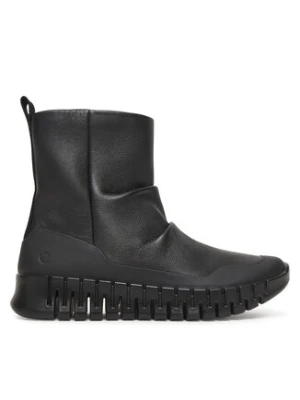 ECCO Botki Gruuv Pull On Mid FashiOn 21831351052 Czarny