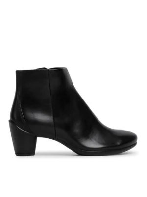 ECCO Botki Sculptured 45 23048301001 Czarny