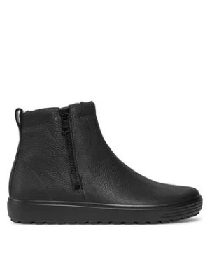 ECCO Botki Soft 7 Tred 45031401001 Czarny