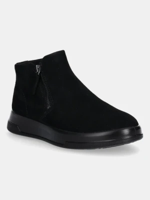 Ecco buty wysokie Move Zip Bootie damskie kolor czarny 223823-05001