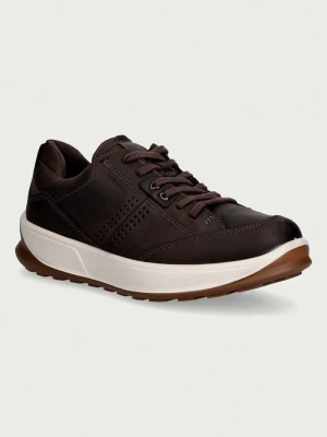 Ecco Byway 2.0 sneakersy męskie skórzane brązowy
