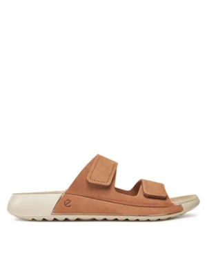 ECCO Klapki Cozmo W 20682302291 Brązowy