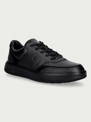 Ecco Move M sneakersy męskie skórzane czarny