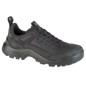 Ecco Offroad M Lea 822344-51052, Męskie, Czarne, buty sneakers, nubuk, rozmiar: 40