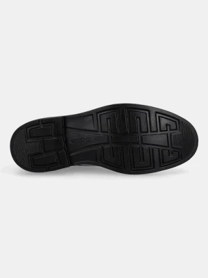 Zdjęcie produktu Ecco półbuty skórzane Metro London Chukka męskie kolor czarny 525714-01001