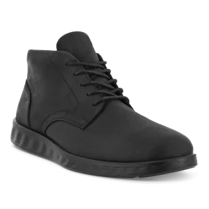 ECCO S Lite Hybrid - Męskie sznurowane botki chukka Gore-Tex - Czarny - Size: (UK 12-12.5)