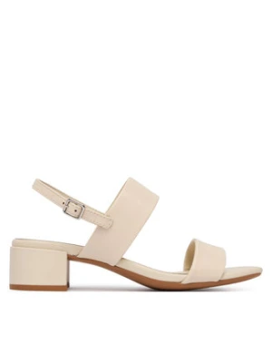 ECCO Sandały Liva 25030301378 Écru