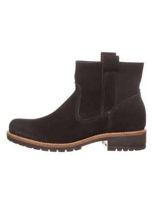 Ecco Skórzane botki w kolorze czarnym rozmiar: 37