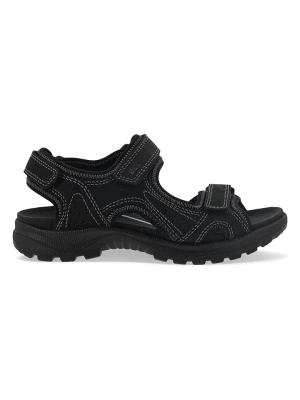 Ecco Skórzane sandały w kolorze czarnym rozmiar: 38