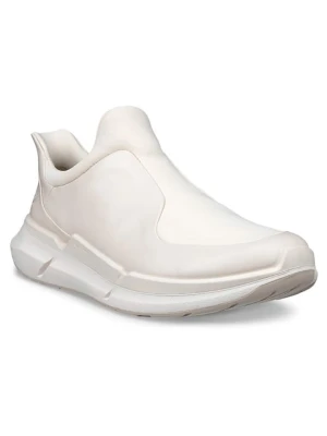 Ecco Skórzane slippersy "Biom 2.2" w kolorze kremowym rozmiar: 38