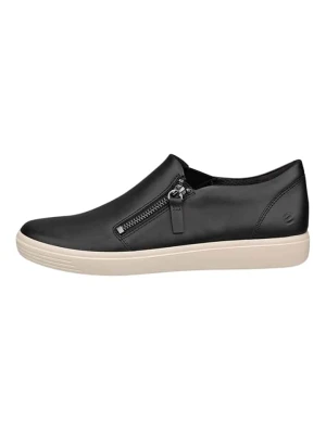 Ecco Skórzane slippersy w kolorze czarnym rozmiar: 39