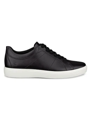 Ecco Skórzane sneakersy "Classic" w kolorze czarnym rozmiar: 41