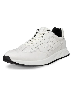 Ecco Skórzane sneakersy "Otm" w kolorze białym rozmiar: 40