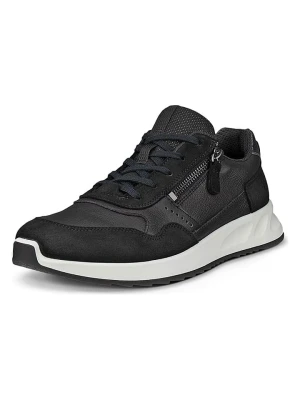 Ecco Skórzane sneakersy "Otm" w kolorze czarnym rozmiar: 40