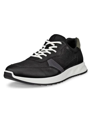 Ecco Skórzane sneakersy "Otm" w kolorze czarnym rozmiar: 40