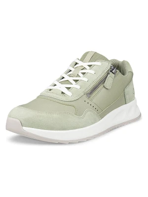 Ecco Skórzane sneakersy "Otm" w kolorze zielonym rozmiar: 40