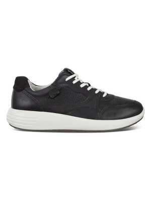 Ecco Skórzane sneakersy "Soft 7 Runner" w kolorze czarnym rozmiar: 41