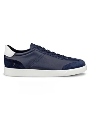 Ecco Skórzane sneakersy "Street Lite" w kolorze granatowym rozmiar: 44