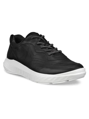 Ecco Skórzane sneakersy w kolorze czarnym rozmiar: 39