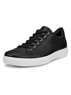 Ecco Skórzane sneakersy w kolorze czarnym rozmiar: 46