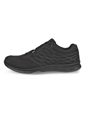 Ecco Skórzane sneakersy w kolorze czarnym rozmiar: 43