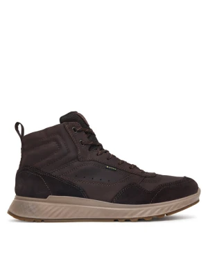 ECCO Sneakersy Exostride GORE-TEX 83546458500 Brązowy ciemny