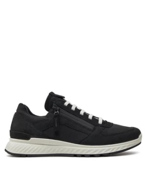 ECCO Sneakersy Exostride W Low Zip 83540351052 Czarny