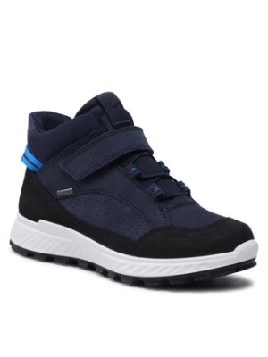 ECCO Sneakersy GORE-TEX Exostrike Kids 76194360159 Granatowy