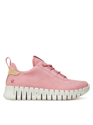 ECCO Sneakersy Gruuv W 21820361129 Różowy