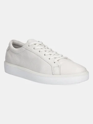 Ecco sneakersy skórzane Soft 60 W damskie kolor biały 219203-01007