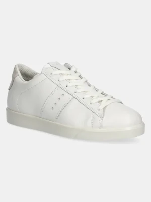 Ecco sneakersy skórzane Street Lite Sneaker damskie kolor biały 212803-59390