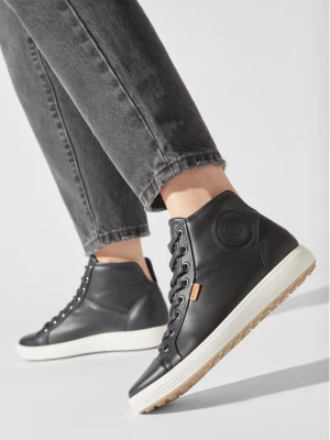 ECCO Sneakersy Soft 7 Ladies 43002301001 Czarny