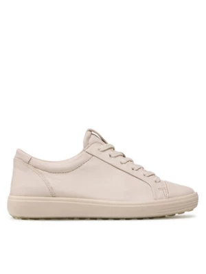 ECCO Sneakersy Soft 7 W 47030359113 Beżowy