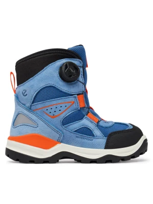 ECCO Śniegowce Snow Mountain 71034261949 Niebieski