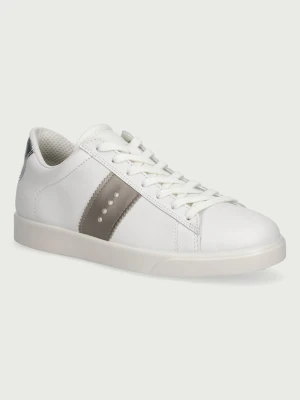 Ecco Street Lite W sneakersy damskie skórzane biały