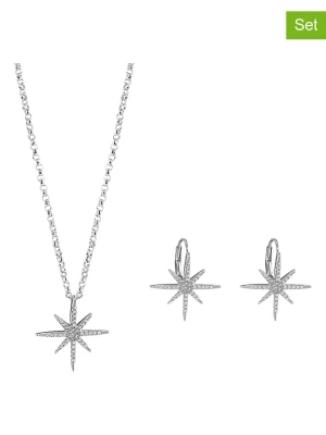 Eclat d'Argent 2-częściowy zestaw biżuterii rozmiar: onesize