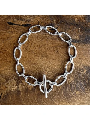 Eclat d'Argent Srebrna bransoletka z elementem ozdobnym rozmiar: onesize