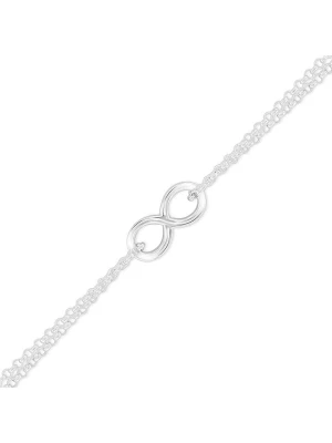 Eclat d'Argent Srebrna bransoletka z elementem ozdobnym rozmiar: onesize