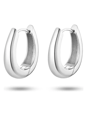 Eclat d'Argent Srebrne kolczyki-kreole rozmiar: onesize