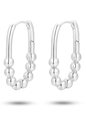 Eclat d'Argent Srebrne kolczyki-kreole rozmiar: onesize