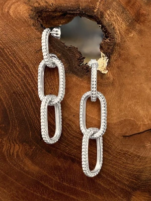 Eclat d'Argent Srebrne kolczyki-wkrętki rozmiar: onesize