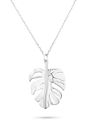 Eclat d'Argent Srebrny naszyjnik z zawieszką - dł. 39 cm rozmiar: onesize