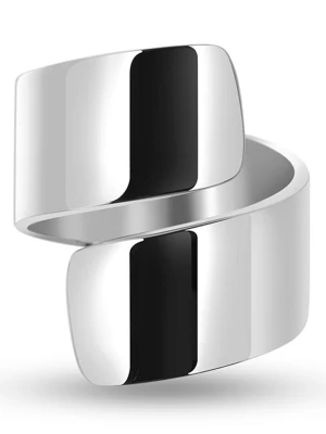 Eclat d'Argent Srebrny pierścionek rozmiar: 56