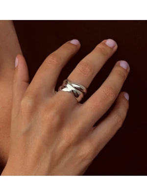 Eclat d'Argent Srebrny pierścionek rozmiar: 52
