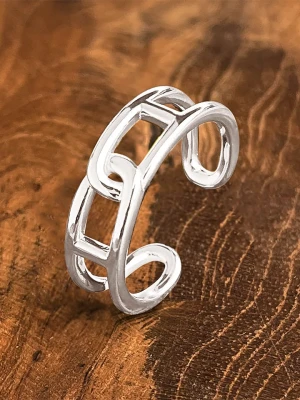 Eclat d'Argent Srebrny pierścionek rozmiar: 50