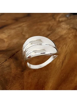 Eclat d'Argent Srebrny pierścionek rozmiar: 58