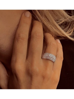 Eclat d'Argent Srebrny pierścionek rozmiar: 60